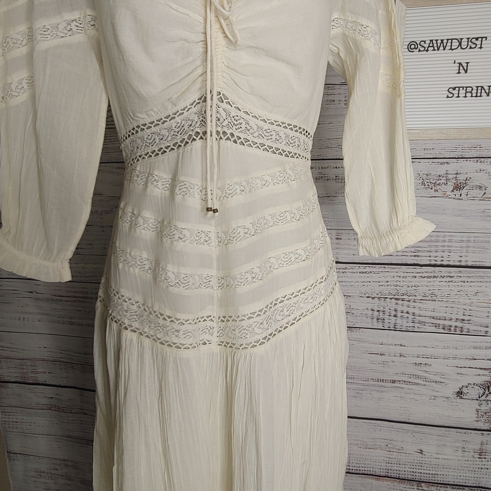 Free People Sweethearts boho dress size 6 - Picture 4 of 16